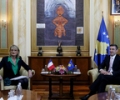 Kryetari Veseli takon Grupin e miqësisë Francë-Kosovë të Asamblesë Kombëtare të Francës