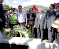  Në Boletin, Kryetari Veseli, mori pjesë në ceremoninë e rivarrimit të heroit të kombit, Isa Boletini