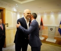  Kryetari Veseli takoi kryeministrin e Shqipërisë, Edi Rama