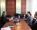 Deputetja Emini priti në takim Henrik Nilsson, i ngarkuar me punë në ambasadën Suedeze