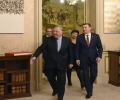 Kryeparlamentari Veseli pritet nga Kryetari i Senatit të Francës