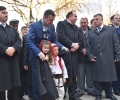 Kryeparlamentari Veseli vuri gurthemelin e shkollës së re “Ismet Rraci” në Klinë