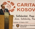 Veseli: Për 25 vjet Caritasi i qëndroi pranë popullit të Kosovës